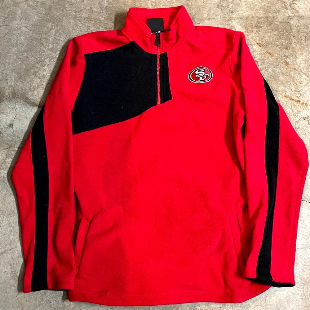 San Francisco 49ers NFL Zip Up Pullover Sweater